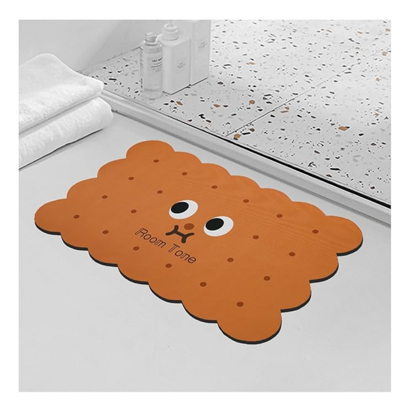 ROOMTONE Bath Mat, 40 x 60 cm, Absorbent and Non Slip, Quick Dry Bathroom Floor Mat for Shower and Bathtub, Sponge