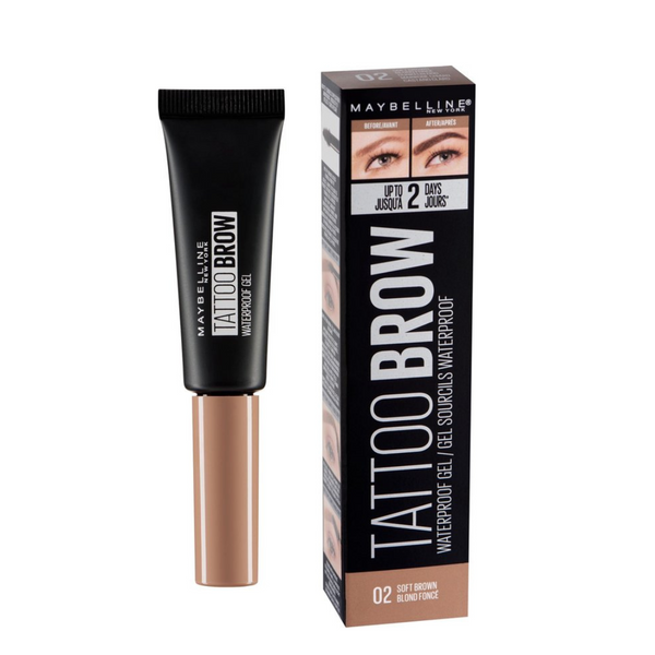 Maybelline Tattoo Brow Waterproof Gel, 00 Light Blonde