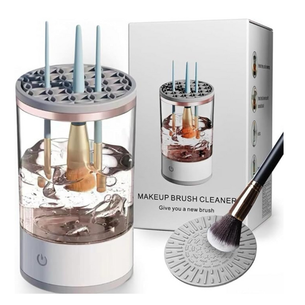 Generic Electric Makeup Brush Cleaner Machine, Cleans Multiple Brushes at Once, Portable & Travel-Friendly, Preserves Brush Quality