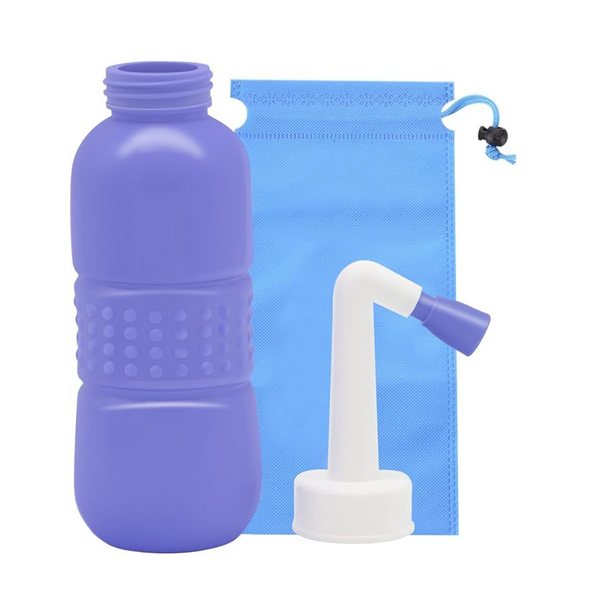 YumSur Portable Bidet, Personal Bidet Sprayer for Personal Hygiene Handheld,Pregnant Women Cleansing, Postpartum Clean, Handheld Travel Bidet with 450ML Water Capacity and Angled Nozzle Spray