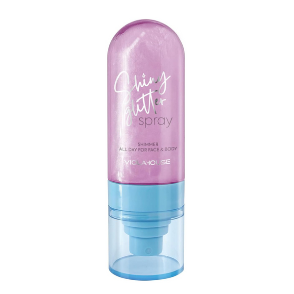 VIOLA HOUSE Shiny Glitter Spray, Face Body Highlighter Illuminator Body Makeup Shine Glitter, Glitter Mist Spray. 80ML/2.7Fl.Oz (5 Bronze)