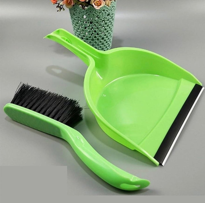 Mini Colorful Dustpan and Brush Set - OneBag
