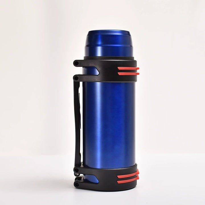 2L Stainless Steel Thermal Vacuum Travel Insulated Bottle Giant Flask for Hot and Cold Drinks - OneBag