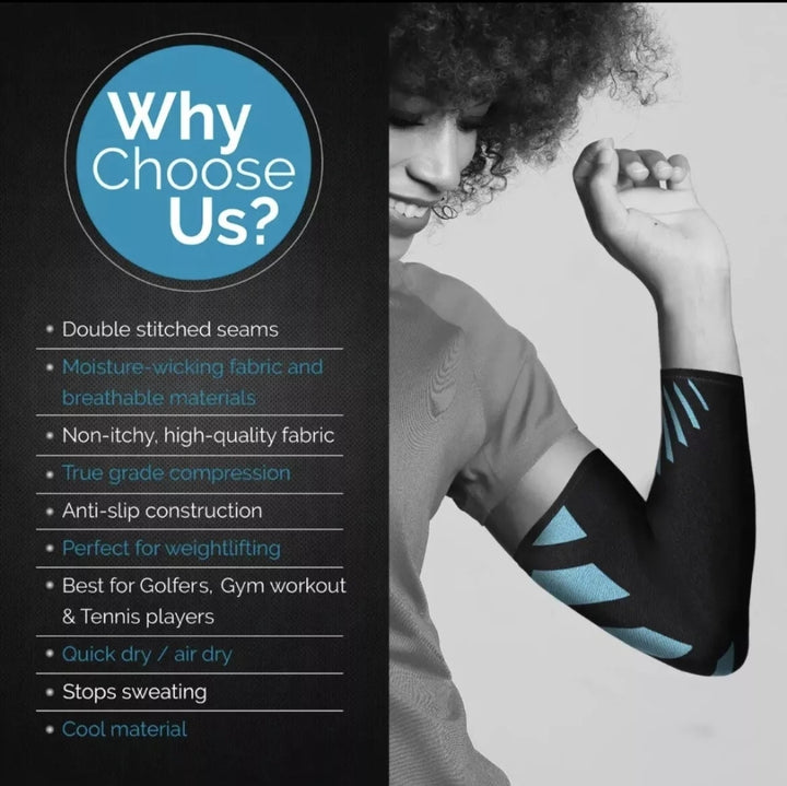 Sport elbow support compression sleeve - OneBag
