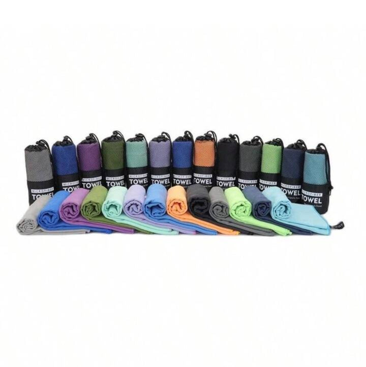 Microfiber Towel Sports Bath Gym Quick Drying Travel Swimming Camping Beach - OneBag