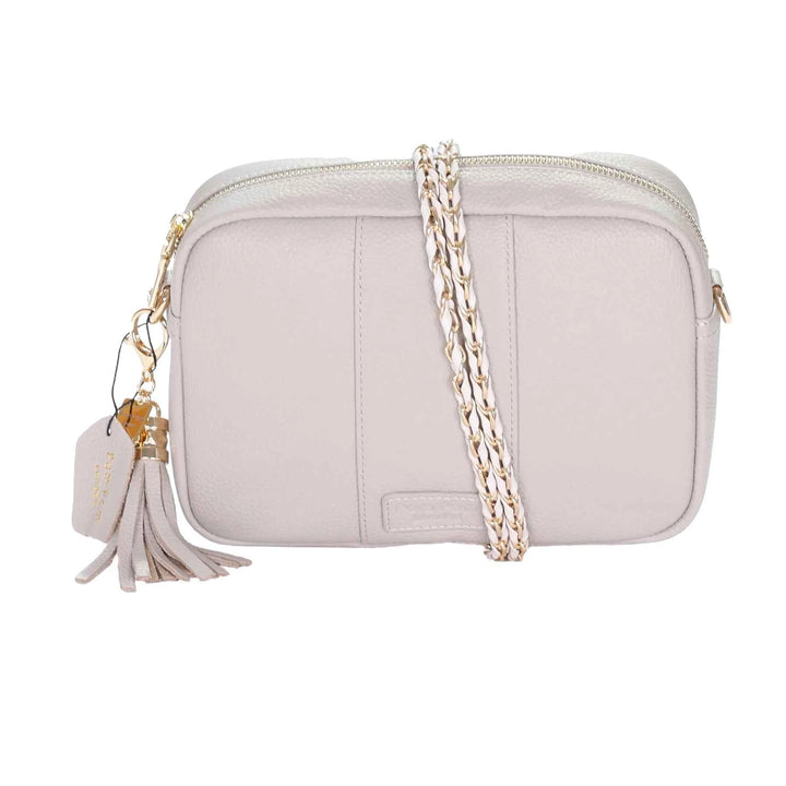 STRAP GOLD CHAIN STONE WEAVE