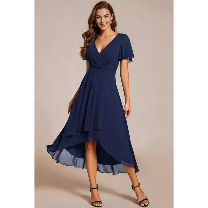 Chiffon Wedding Guest Dress - OneBag