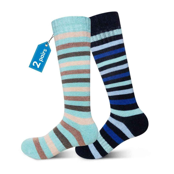 6 Pcs Toddlers Non-Skid Cotton Socks
