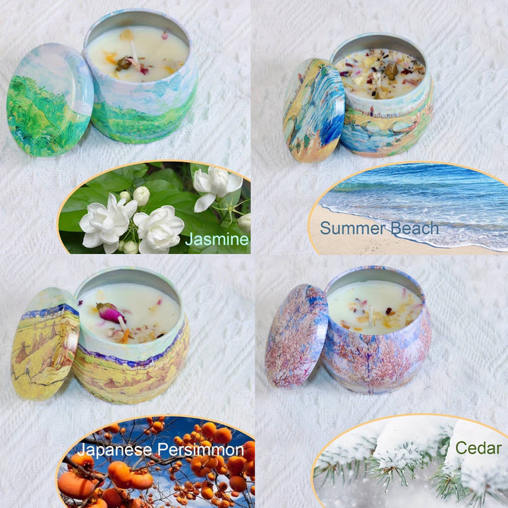 4/6 Pcs Scented Candles Sets - OneBag