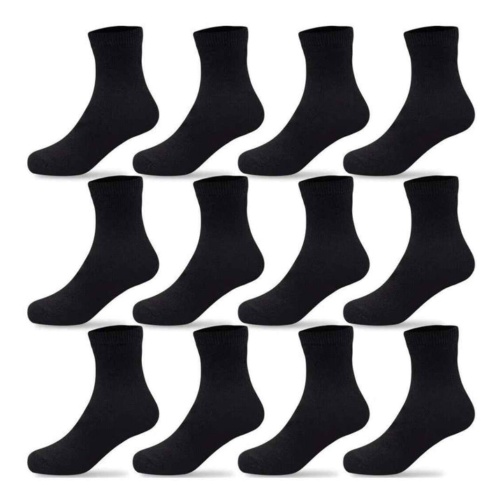6 Pcs Toddlers Non-Skid Cotton Socks