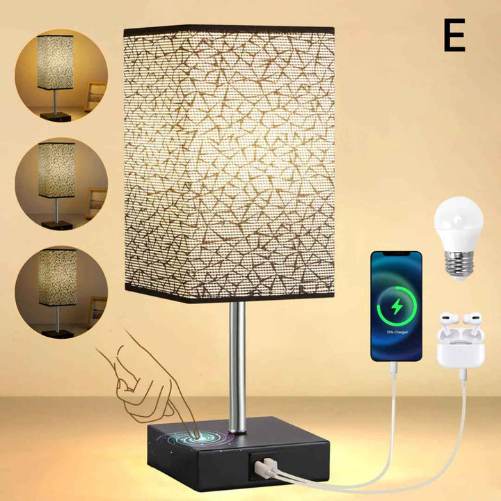 Mixed Styles Bedside Lamp, Table LED Night Light Lamps