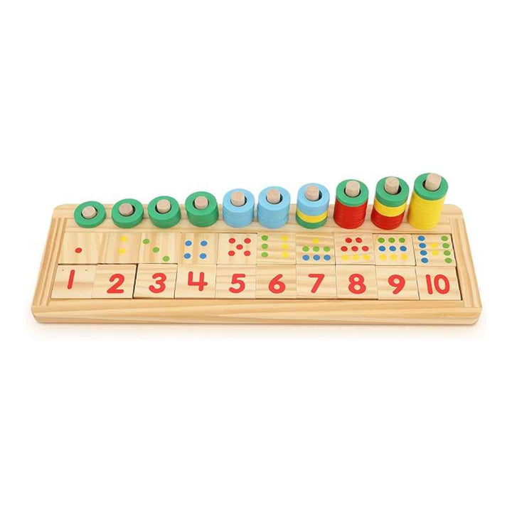 kids Montessori Number Blocks