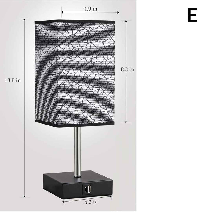 Mixed Styles Bedside Lamp, Table LED Night Light Lamps