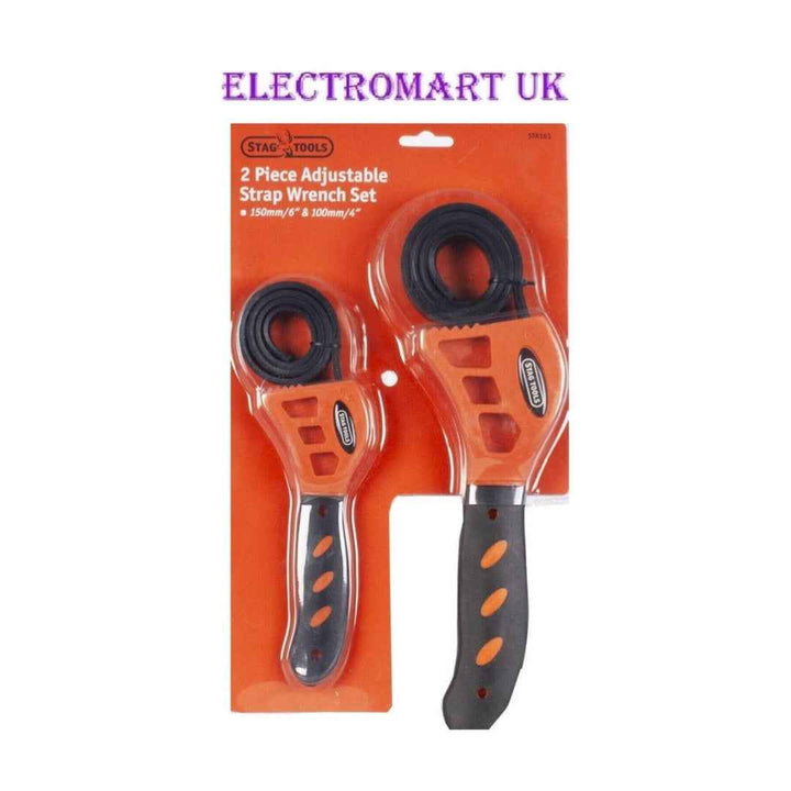 2 Pcs Strap Wrench Set Tool