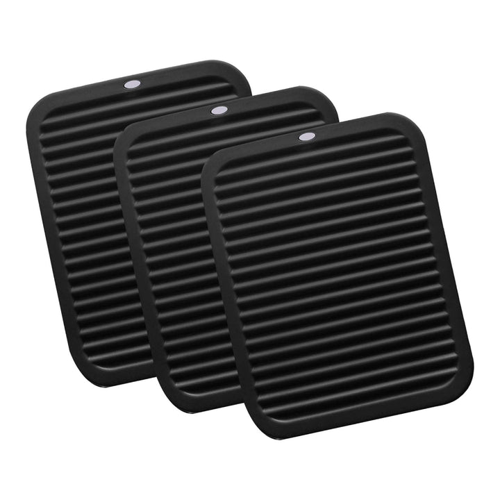 3 Pcs BPA-Free Silicone Kitchen Mat - OneBag