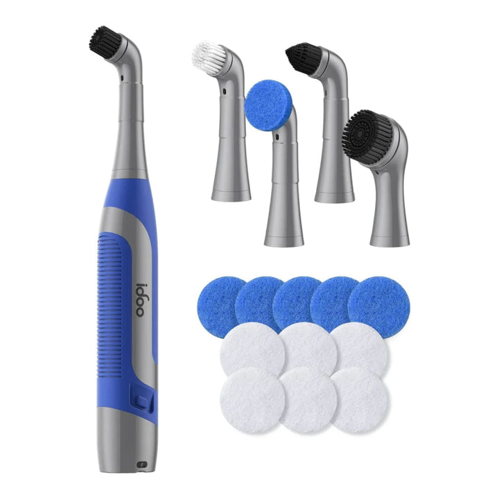 Electric Cleaning Brush, Cordless Power Scrubber, Cleaning Tool for Kitchen Bathroom Shower Tub Tile Wall Crevice - OneBag