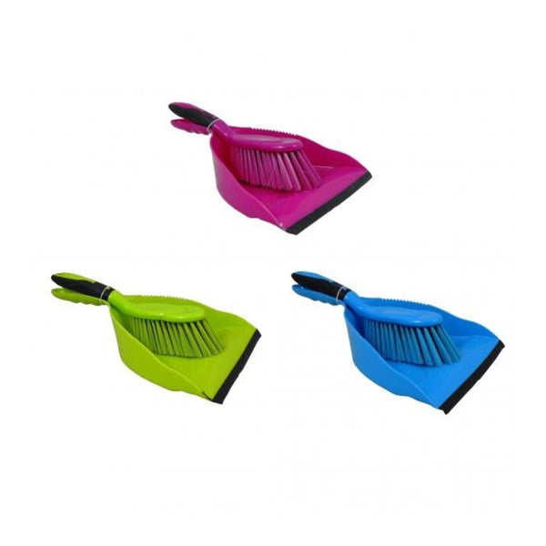 Colourful Dustpan and Brush