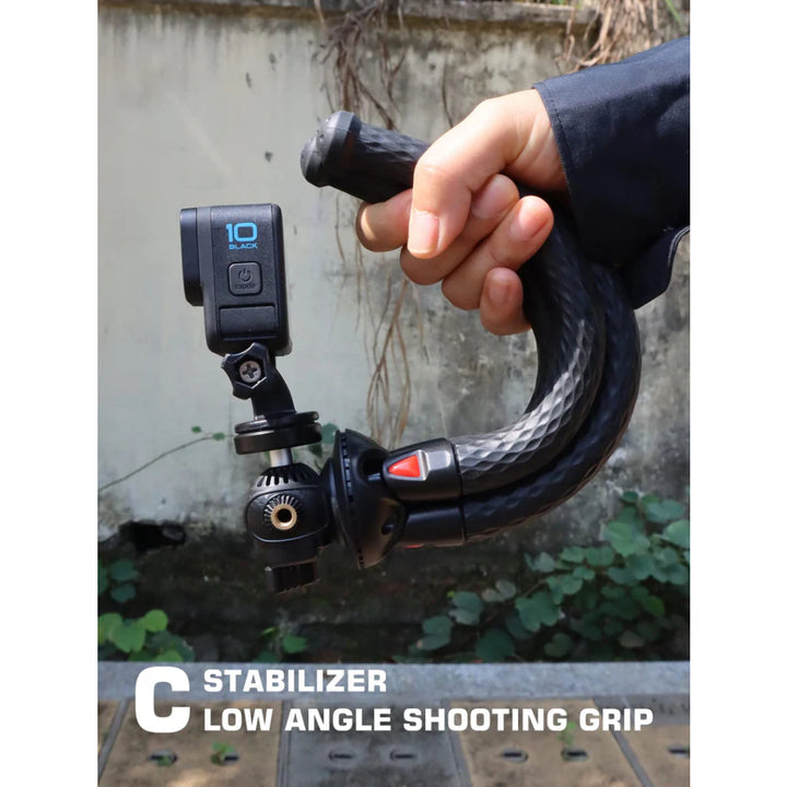 Flexible Tripod for Smartphone with 360°Rotary Tilt Ballhead & XL Vertical and Horizontal Phone Mount - OneBag