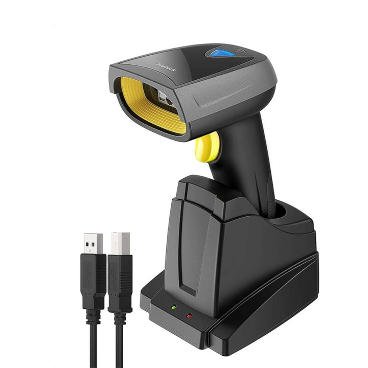 2D Barcode Scanner Wireless, Bluetooth QR Code Scanner, 2D Imager with 2000mAh Battery, Read Screen Barcodes, BCST-52 - OneBag