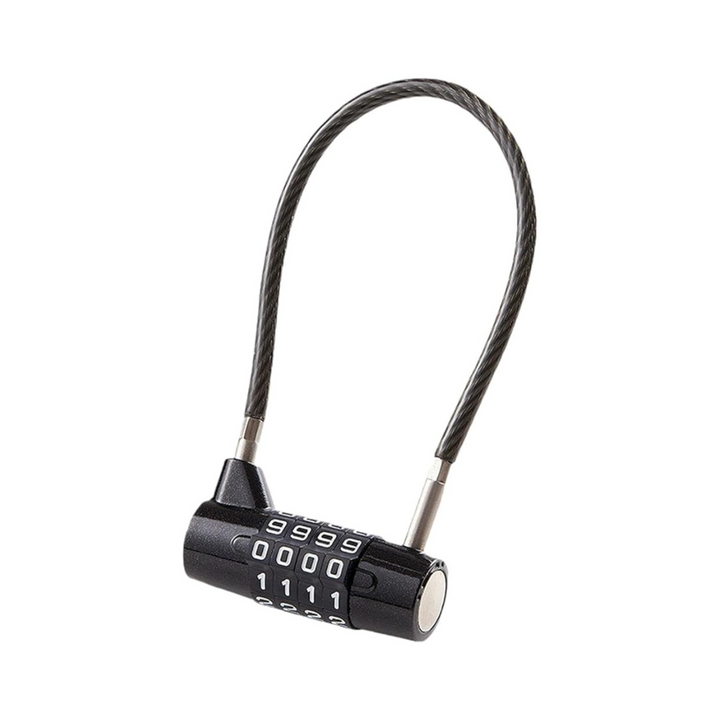 Gralara Heavy Duty Combination Lock for Enhanced Security, Steel Cable 175mm - OneBag