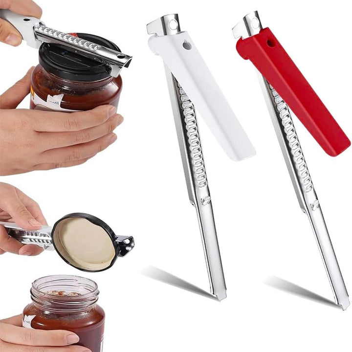 2 Pcs Effortless Arthritis Jar Opener, Easy Open Lid Opener, Can Opener Manual Lid Opener - OneBag