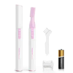 Electric Eyebrow Trimmer, Eyebrow Hair Remover, Painless Facial Hair Trimmer for Women - OneBag