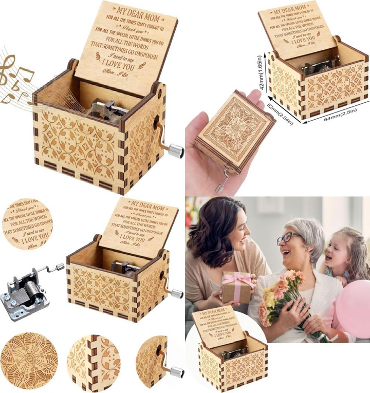Birthday Gifts for Mothers from Daughter and Son, U R My Sunshine Music Box for Mothers Day Birthday Gifts - OneBag