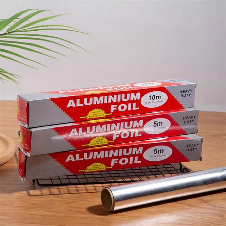 Heavy Duty Aluminum Foil Roll, Aluminum Foil Wrap for Cooking, BBQ, Baking, 0.015 micro thickness - OneBag