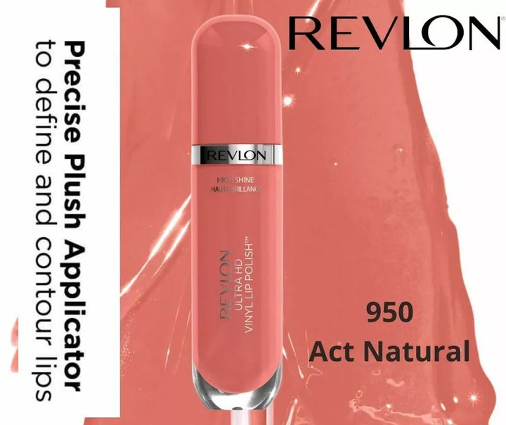 Revlon Ultra HD Matte Lipstick, Hyper Matte, Metallic Or High Shine Lip Color - OneBag