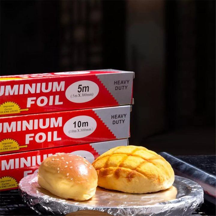 Heavy Duty Aluminum Foil Roll, Aluminum Foil Wrap for Cooking, BBQ, Baking, 0.015 micro thickness - OneBag