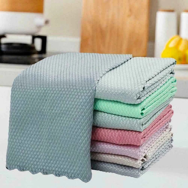 Kitchen Cleaning Cloth Household Towel Super Absorbent Quick-Drying Cloth