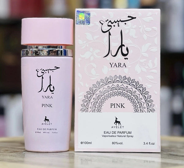 Yara Perfume, Pink White Rose Yara Perfume, Ladies Fragrance, Sweet Vanilla 100ml, Womens Gift for Her