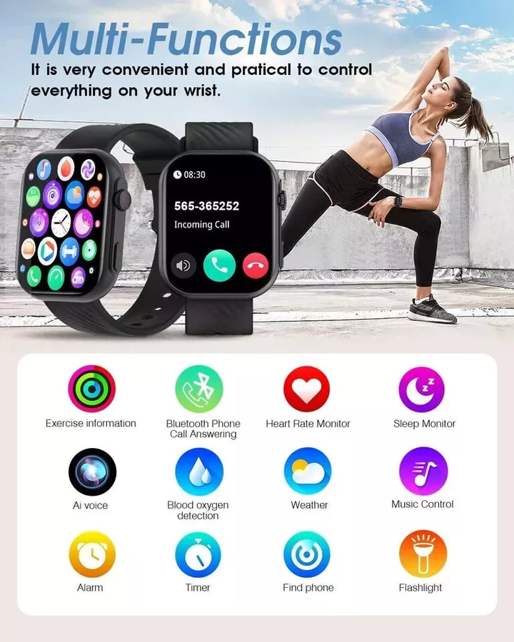 Multi Function Smart Watch, Men & Women Smart Watch - OneBag