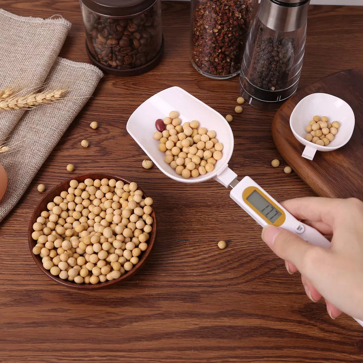 Digital Scale Spoon, Electronic Weighing Measuring Cup for Portioning Spices - OneBag