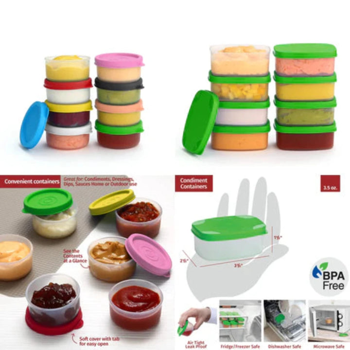 8 Pcs Containers With Lid - OneBag