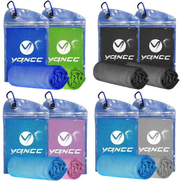 Cooling Towel Microfibre Quick Dry Breathable for Neck & Face During Sports - OneBag