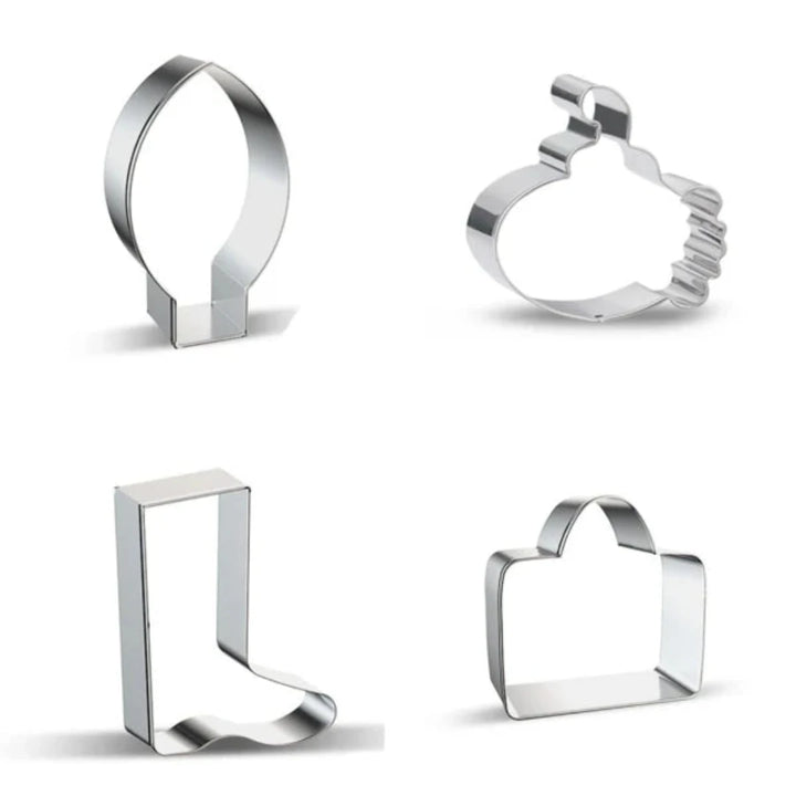 Shaped Cookie Cutters for Christmas - OneBag