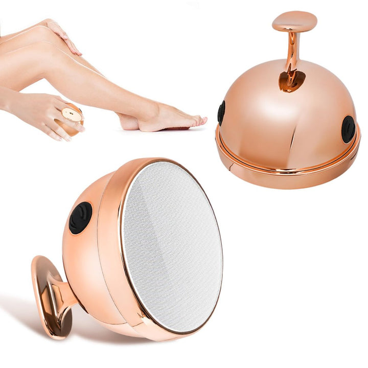 Gold Crystal Hair Remover, Washable Reusable Skin Exfoliating Hair Removal Stone - OneBag